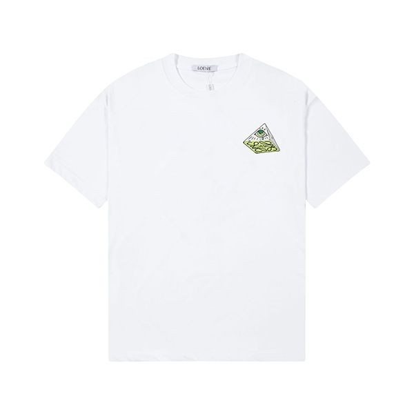 入手困難 ロエベ スーパーコピー ピラミッドアイ半袖Tシャツ loa74346